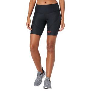 UFC Women's 9" Extreme Workout Shorts Black Large One Size